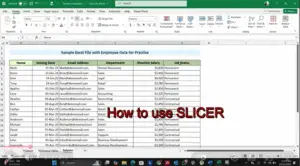 Read more about the article Excel Slicers Are GAME CHANGING! Here’s How to Use Them (Easy & Dynamic Filtering)