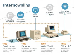 Read more about the article A Brief History of the Internet: From Massive Mainframes to the Global Web