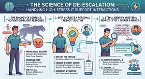 Read more about the article The Science of De-escalation: Handling High-Stress IT Support Interactions