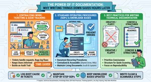 Read more about the article The Power of IT Documentation: Why Writing Things Down Saves Hours Later