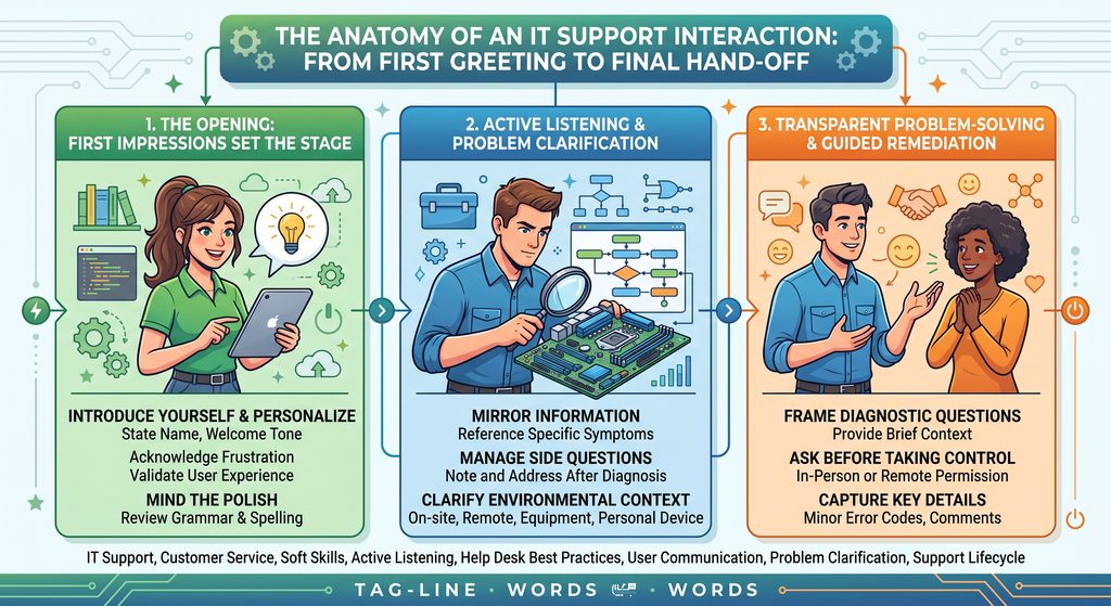 The Anatomy of an IT Support Interaction: From First Greeting to Final Hand-Off | Md Saedur Rahman Trouble 9