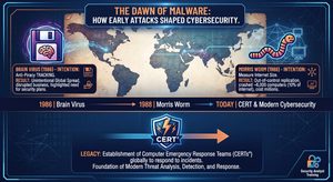 Read more about the article Lessons from the Past: How Early Malware Shaped Modern Cybersecurity