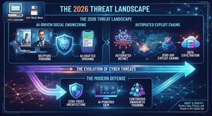 Read more about the article The 2026 Threat Landscape: AI-Driven Attacks and Modern Cyber Warfare